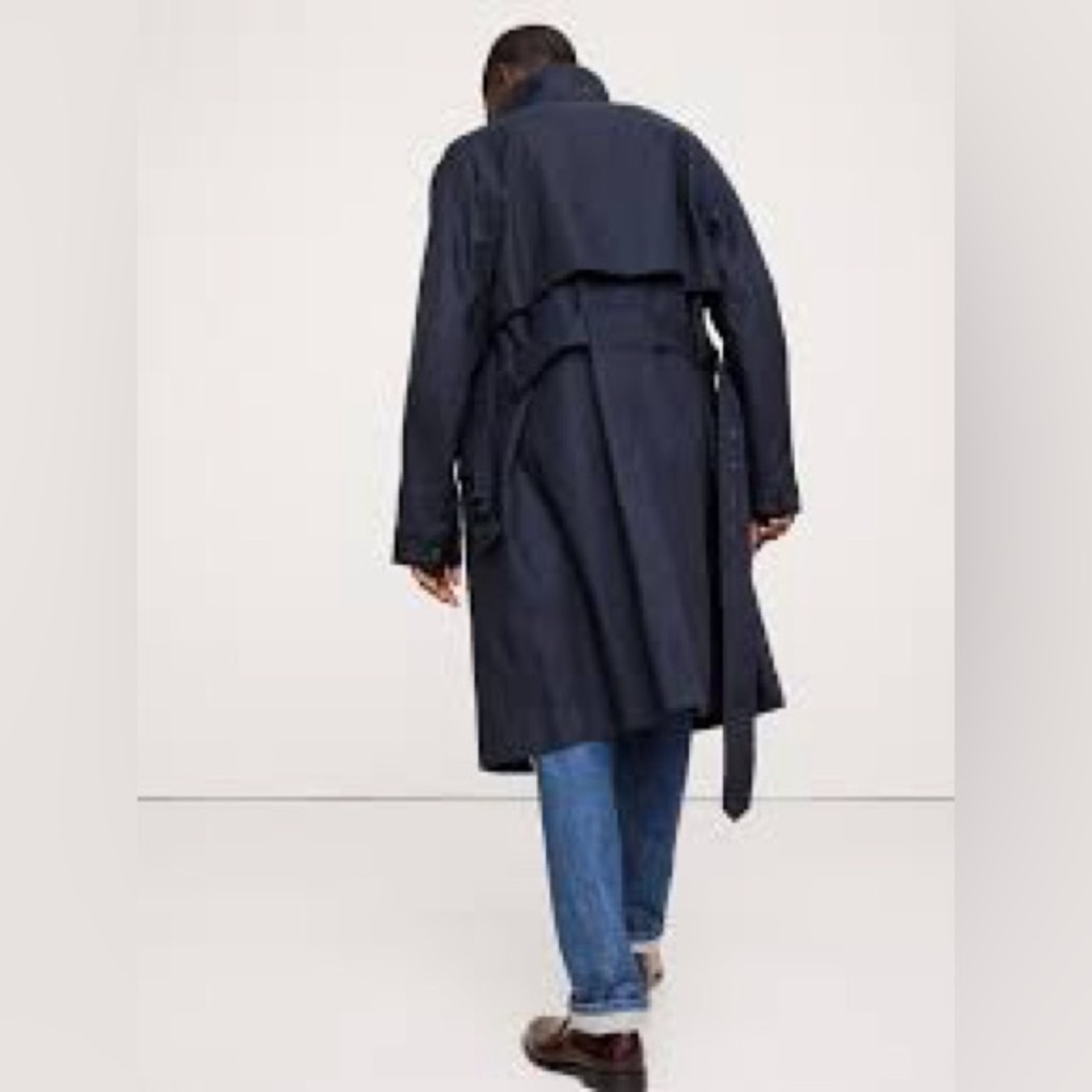 BANANA REPUBLIC ITALIAN TWILL MAC COAT